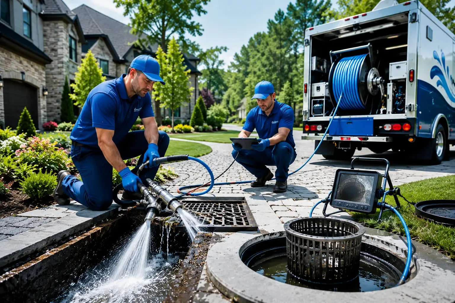 Local outdoor drain cleaning professionals in Fort Hill, PA
